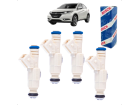 Kit 4 Bicos de Injeção Honda HR-V 1.8 2016 2017 2018 2019 2020 2021