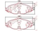 Pastilha de Freio Dianteira AUDI A3 1.4 16V TFSI 12... - 1.8 16V TFSI 12... - A3 SPORTBACK 1.4 16V TFSI 12... - 1.8 16V TFSI 12... - GOLF 1.4/2.0 14..