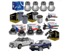 Kit Suspensão S10 1995 até 2011 Blazer 1996 até 2018 Buchas da Bandeja Superior e Inferior + Bieleta Axios + Terminal de Direção Ponteira + Pivô