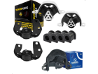 Kit 3 Coxins Motor Axios Sampel Celta Sem Ar 09/16+Morcego