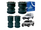 Kit 4 Buchas do Feixe de Mola Fiat Fiorino Strada Susp.Traseira