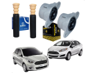 Coxim do Amortecedor Traseiro Axios Ford KA+ New Fiesta+ KIT