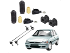 Kit Coxim Amortecedor Escort Zetec 97 até 2003+Bieleta+Bucha