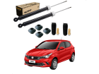 Par Amortecedor Traseiro Fiat Argo TREKKING + Coxim Batente 2019 2020 2021 2022 2023 2024 2025 2026