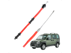 Cabo de Freio Traseiro Lado Esquerdo 1800mm Fiat Doblò ADVENTURE 1.8 8V 2004 até 2009