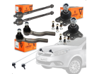 Kit Suspensão Dianteira Grand Siena Novo UNO Mobi Nova Fiorino - Pivo + Terminal de Direção + Bieleta + Axial