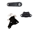 Kit 3 Suporte do Motor Coxim Cambio Logan Sandero 1.6 K7M