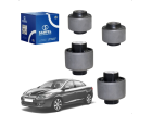 Kit 04 Buchas Da Bandeja Renault Fluence 2011 até 2018