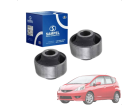 Par Bucha Traseira da Balança Bandeja Honda Fit 2003 2004 2005 2006 2007 2008 - Marca Sampel