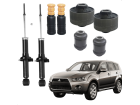 Amortecedor Traseiro KYB Mits Outlander + Kit bucha Bandeja