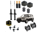 Amortecedor Traseiro KYB Mits Outlander + Kit bucha Bandeja