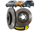 Disco de Freio Dianteiro Ventilado Fremax Volkswagen CrossFox 1.6 2012 2013 2014 2015 2016 2017 2018