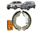 Sapata/Patim de Freio com Haste Chevrolet Spin 2013 até 2026 Tracker 1.4 1.8 2014 até 2019
