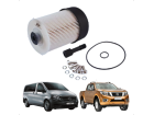 Filtro de Combustível Diesel Refil para Substituição Nissan Frontier 2.3 16V 2018 2019 2020 2021 2022 2023 2024