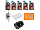 Kit 5 Óleo do Motor Selenia 5W40 + Kit Filtro Motor Combustível Ar Fiat MAREA