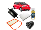 Kit Filtros Revisão Volkswagen UP 1.0 12v 2013 até 2023