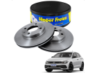 Par Disco De Freio Dianteiro VW Polo Track 1.0 12v 2023 Em Diante - Marca Hipperfreios