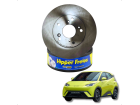 Disco de Freio Dianteiro Ventilado 273mm BYD Dolphin Mini 2024 2025