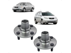 Par Cubo De Roda Dianteiro Sem ABS 4 Furos Sem Rolamento Com Parafusos Fielder 1.8 16v 2005 2006 2007 2008
