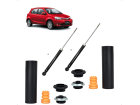 Par Amortecedor Traseiro+Kit Etios 2012 até 2025
