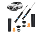 Par Amortecedor Traseiro+Kit Yaris 2018 até 2025
