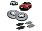 Kit Disco+Pastilha Freio Diant Sistema Bosch AirCross C3 Picasso C4 DS3 208 307