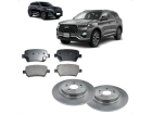 Kit Disco+Pastilha Freio Traseiro Tiggo 7 Pro 2022 até 2026