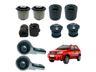 Kit 10 Buchas Suspensão Ford Ecosport 2003 até 2008 4X2