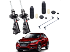 Par Amortecedor KYB Honda HR-V 2016 até 2021 Kit Batente Coxim Rolmento Mobensani Bieleta Axios