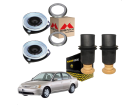 Kit Amortecedor Batente Coxim Rolamento Civic 2002 até 2006