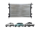 Radiador de Água do Motor Alumínio Expandido Cambio Manual Ford Ka 1.0 1.6 8V Flex 2009 até 2011