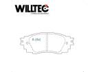 Pastilha de Freio Traseiro Rav4 2020 até 2023 Willtec