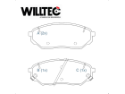 Pastilha de Freio Dianteiro Sorento 2015 até 2020 Willtec