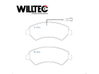 Pastilha de Freio Dianteiro Ducato 2018 até 2021 Willtec