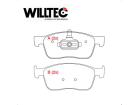 Pastilha de Freio Dianteiro Scudo 2023 Willtec