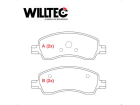 Pastilha de Freio Dianteiro Cronos 2023 Willtec