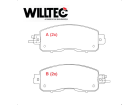 Pastilha de Freio Dianteiro Altima 2014 Willtec