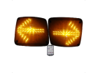 SINALIZADOR DIRECIONAL COM 2 LUMINARIAS
