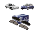 Pastilha de Freio Traseiro Subaru Impreza 1993 1994 1995 1996 1997 1998 1999 2000