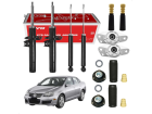 Amortecedor Jetta Passat + Kit Coxim Batent Coifa Diant/Tras